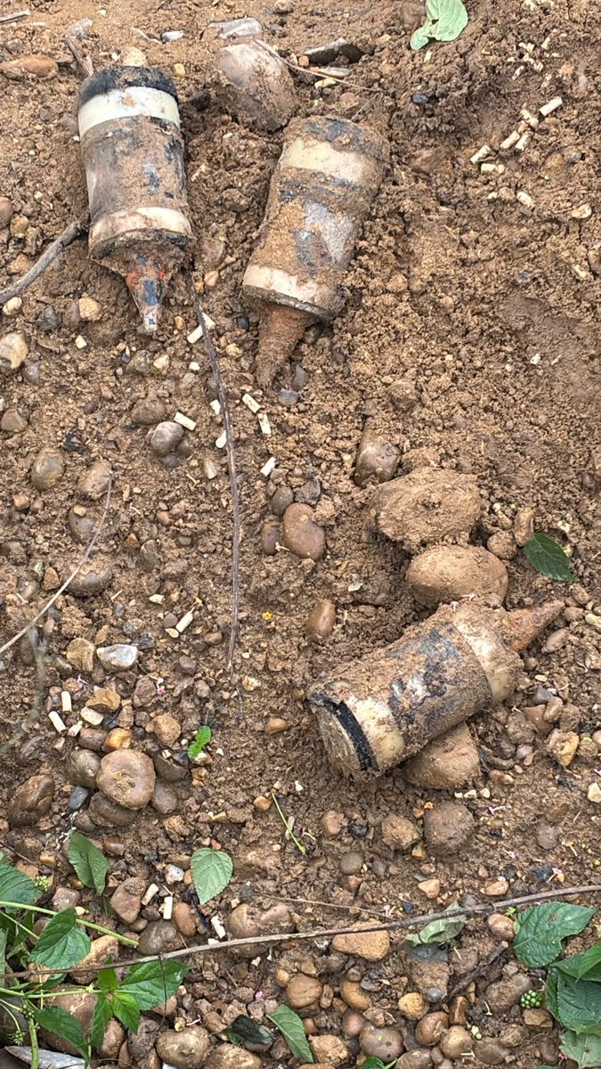UrduIndiajk's tweet photo. 3 rusted explosive shells found in J-K's Samba, destroyed safely

Jammu, Sep 24: Three rusted explosive shells were recovered from a forward village in Jammu and Kashmir's Samba district and safely destroyed by a bomb disposal squad on Thursday, officials said.

The unexploded ordnance is suspected to have been left behind from cross-border shelling several years ago, they said.

The shells were recovered from Palath village following information provided by locals, officials said, adding that the bomb disposal squad subsequently defused and destroyed them safely.
