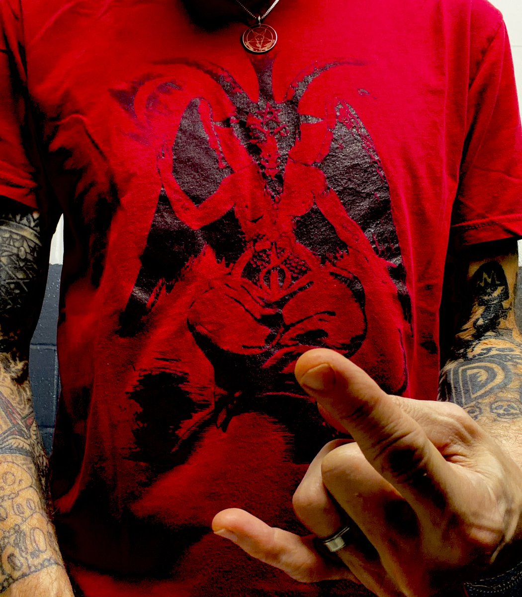 WisdomSatanic's tweet photo. Baphomet is a mirror of sorts.  Know your animal nature. Don’t be ruled by it.  

Question (solve) what you inherited. Build (coagula) what serves you.  

Keep your feet in reality.  Use your brain and your body to make this finite life your own.

Hail Baphomet! 
Hail Satan! https://t.co/hLihNrop7p