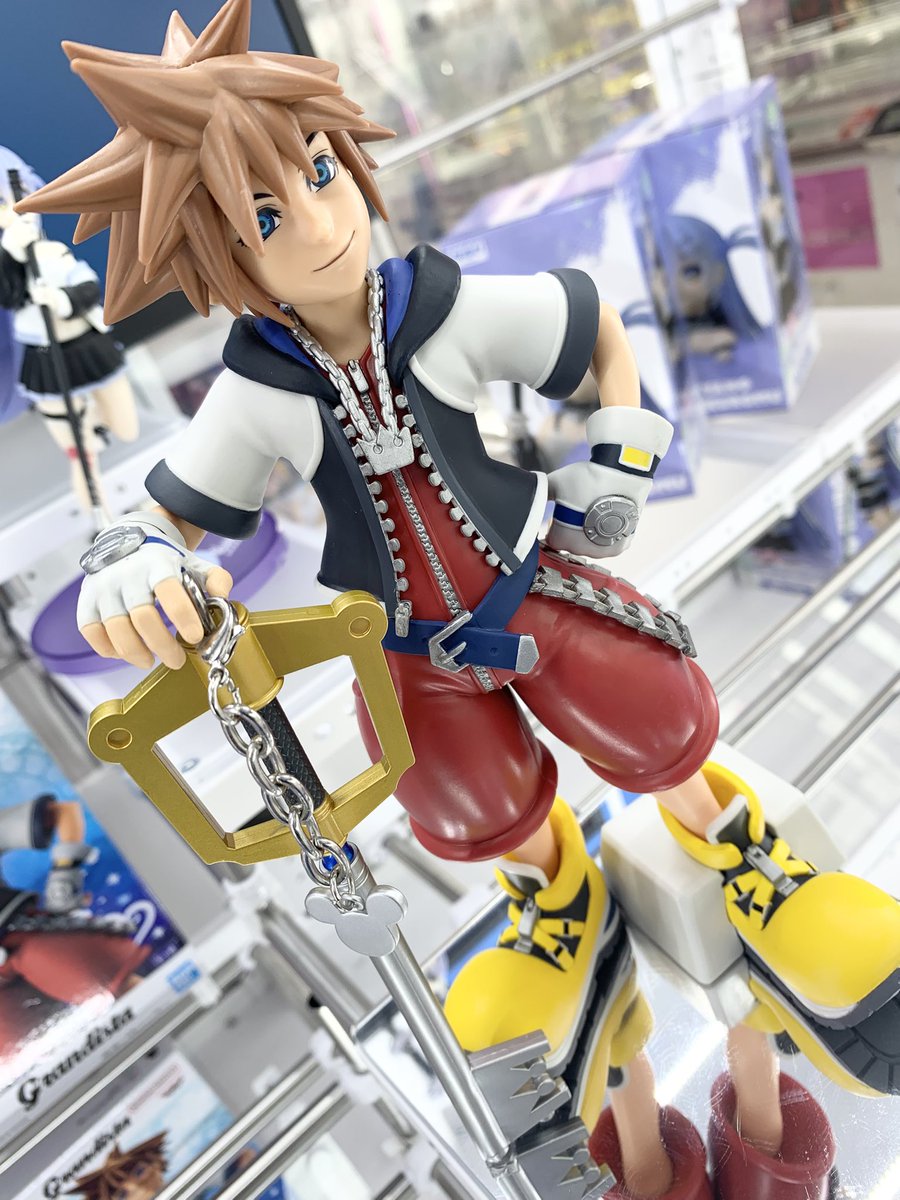 GiGO_Anjo's tweet photo. 【景品情報】

『KINGDOM HEARTS Grandista -#ソラ-』
入荷いたしました🗝️

あのっ‼️キングダムハーツのっ‼️
ソラがっっ‼️ついに‼️
キーブレード🗝️を携えて登場です✨

#キングダムハーツ
#GiGO安城 #GiGOのお店 https://t.co/0DZFGLCh2F
