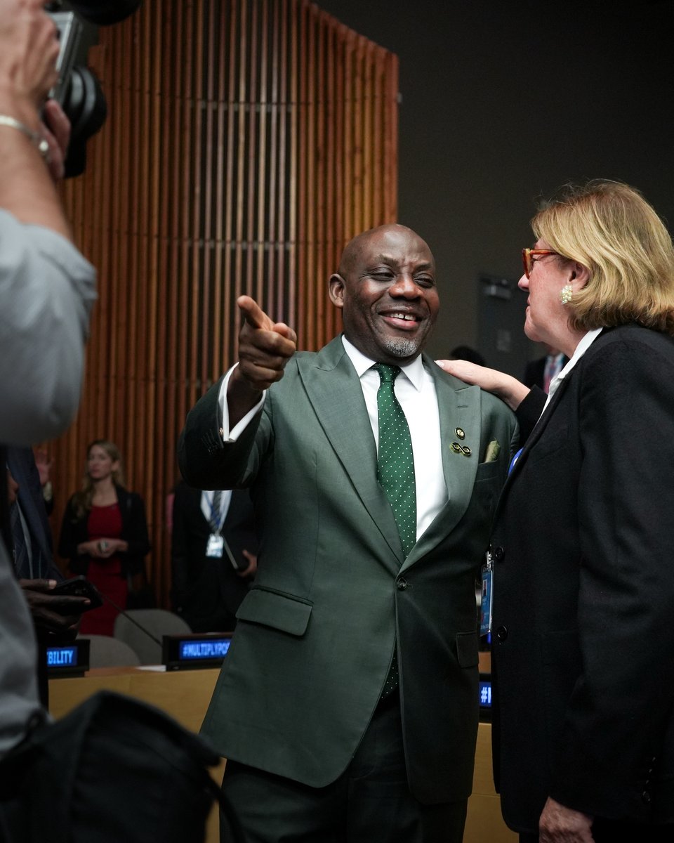 GPforEducation's tweet photo. POV: World leaders come together at #UNGA81 to #FundEducation and this is your camera roll 📸

On Wednesday, the #MultiplyPossibility High-Level Event mobilized $3.5 billion to invest in quality education. https://t.co/R5aY7eoHfe
