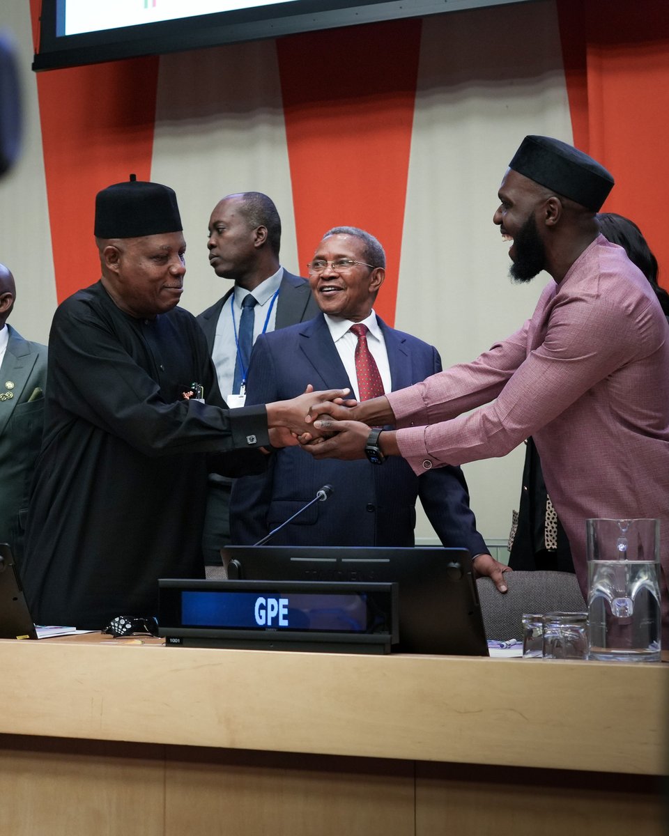 GPforEducation's tweet photo. POV: World leaders come together at #UNGA81 to #FundEducation and this is your camera roll 📸

On Wednesday, the #MultiplyPossibility High-Level Event mobilized $3.5 billion to invest in quality education. https://t.co/R5aY7eoHfe
