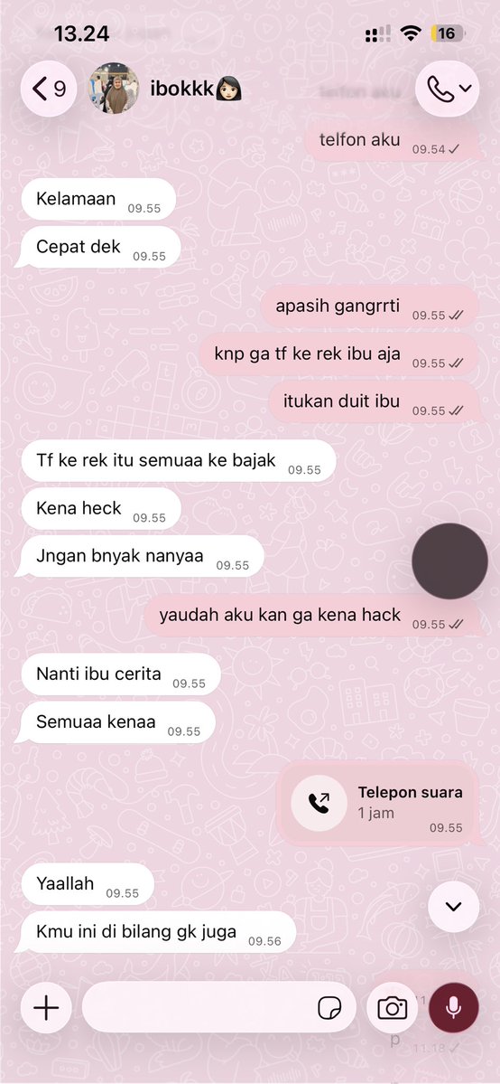chocoolast's tweet photo. NO.REK PENIPU

2112402053
BNI / DEDI

1130021799840 / Mandiri
Desi Rahmadani

halo tolong dong ini @BNI @BNICustomerCare dan @mandiricare @bankmandiri ada norek yg digunain untuk penipuan, dia hack wa ibu sy trs ngechat semua kontak nya, blokir dong masa atm penipu ga diblokir!!! https://t.co/biAeWtYhuC