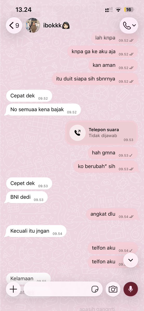 chocoolast's tweet photo. NO.REK PENIPU

2112402053
BNI / DEDI

1130021799840 / Mandiri
Desi Rahmadani

halo tolong dong ini @BNI @BNICustomerCare dan @mandiricare @bankmandiri ada norek yg digunain untuk penipuan, dia hack wa ibu sy trs ngechat semua kontak nya, blokir dong masa atm penipu ga diblokir!!! https://t.co/biAeWtYhuC