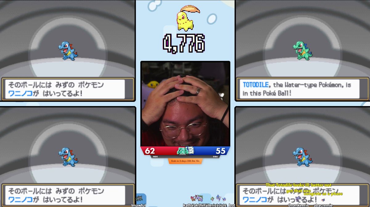 ItsMeJoji_'s tweet photo. SHINY TOTODILE!!!
Was looking for Chikorita, but I need an extra Totodile for My Pokemon Ranch anyways!
#shinypokemon #FullOddsShowdown3 https://t.co/aibUNEZ4mf