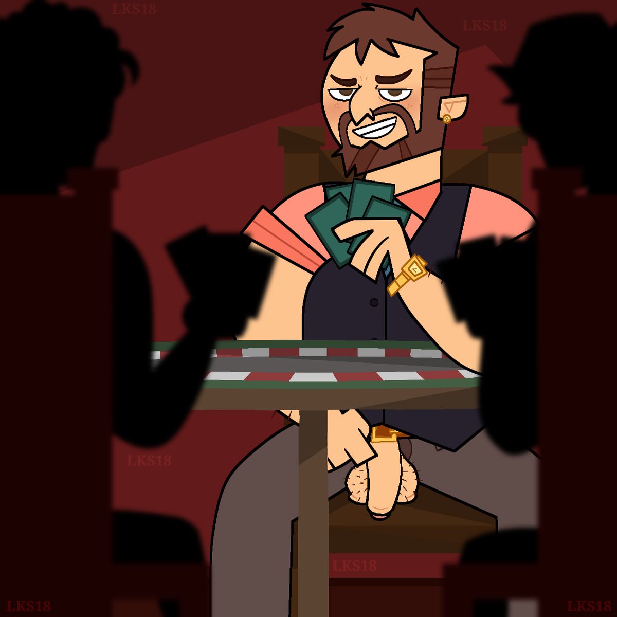 LKS_18's tweet photo. 🔞 Ted is showing off under the table #NSFW #Gay #Yaoi #DCtwt #DisventureCamp #CDtwt #CampamentoDesventura https://t.co/vfRtS6T9eM