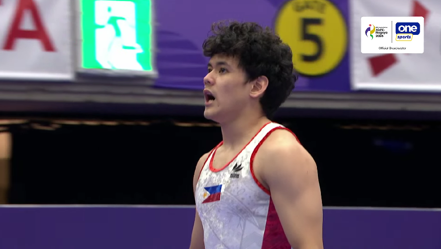 News5PH's tweet photo. WE'RE PROUD OF YOU!
Nagtapos sa ika-5 pwesto si Juancho Miguel Besana sa men’s vault final ng men’s artistic gymnastics sa 20th Asian Games Aichi-Nagoya 2026 ngayong Biyernes, Sept. 25.
Nakapagtala siya ng score na 13.783.
#GilasPilipinas #AichiNagoya2026 #20thAsianGames #LakasNgPilipino
📸: One Sports