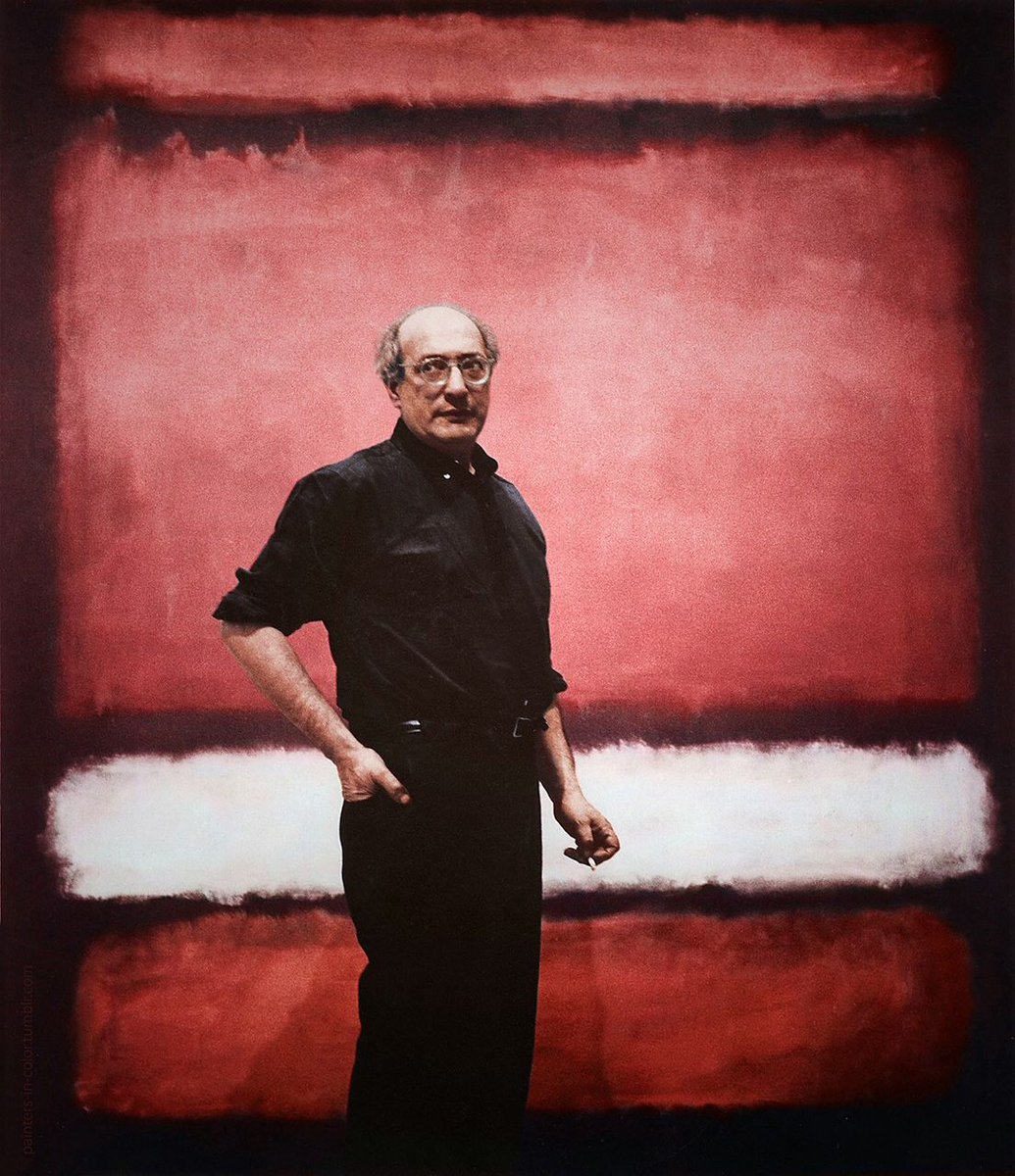 AestheticaMag's tweet photo. #OnThisDay in 1903, Mark Rothko was born. 

"A painting is not a picture of an experience, but is the experience." https://t.co/0X65LBpfHM