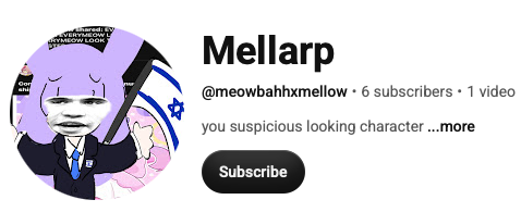 BurnerAcc7224's tweet photo. i can already tell this person is an actual chud with awful humor and only cares abt making some shitty meet your mingo or something like that, if ur also gonna go ahead and expose mellow don't be like this person here 🙏 people like this genuinely pmo https://t.co/sL2Wm50qir