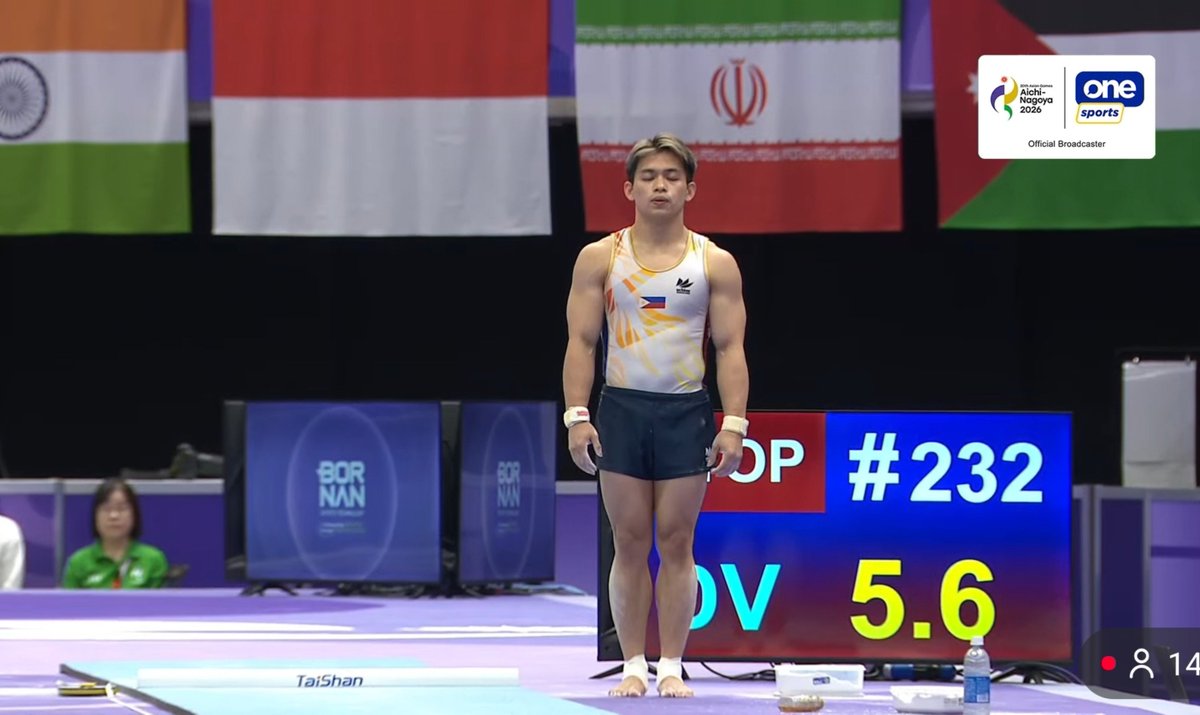 clairecortez's tweet photo. Carlos Yulo wins another Goldπ₯ at the Asian Games Men's Artistic Gymnastics Vault Final!π€ΈββοΈ
Congrats also to the former SEA Games Vault Champion Migs Besana for finishing an impressive 5th place.
CONGRATULATIONS and MABUHAY!π΅π
#AsianGames #CarlosYulo #MigsBesana https://t.co/yRak7CygSk