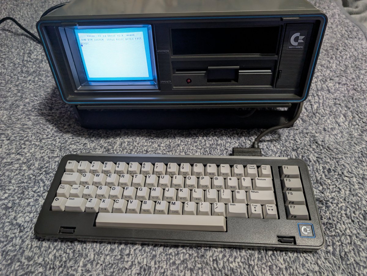 MotorCroaker's tweet photo. Finally! I hit paydirt on my first hardware box from storage... It powers on just fine but I need to find a way to clean it up and make sure the disk drive is ok before I risk testing some of my disks... I love this SX so much. The stories it could tell from all of the meetups it's been to. I've had this since I bought it in 1985 I believe (might be 1984)