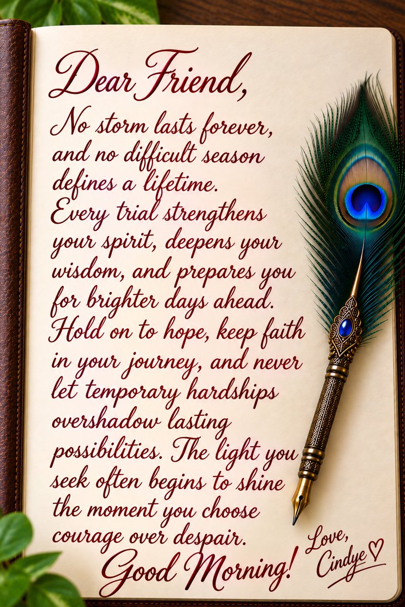 lwzcurious's tweet photo. 🌿 No storm gets the final word.

Hard seasons pass; the strength, wisdom, and courage they awaken can stay with you. Hold on—brighter days may be closer than they feel. 

What if this difficult season is preparing you for your brightest one yet?

#Hope #Resilience #InnerStrength https://t.co/LVoIF77m2J