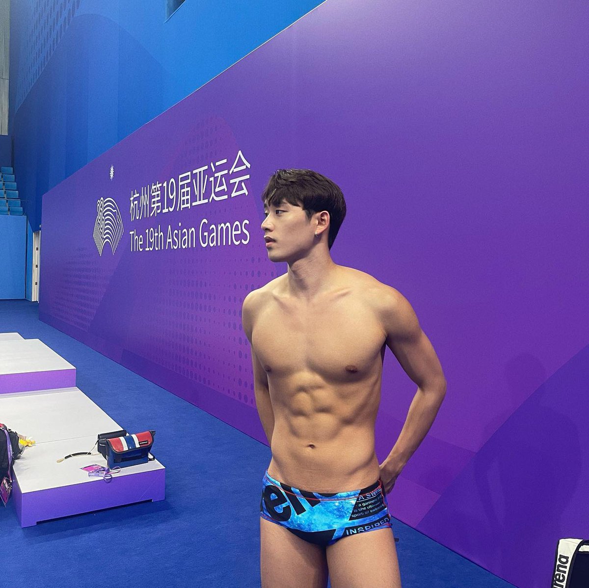 Dekchaikumkom's tweet photo. ตำนานภาพเซ็ตเอเชียนเกมส์ของฉลามเอส หุ่นเป๊ะ หน้าหล่อ ออร่านักกีฬาไทยจนกลายเป็นไวรัลข้ามคืน 💙🏊‍♂️

#ROJUKISSxEST https://t.co/wiQmqUnvou