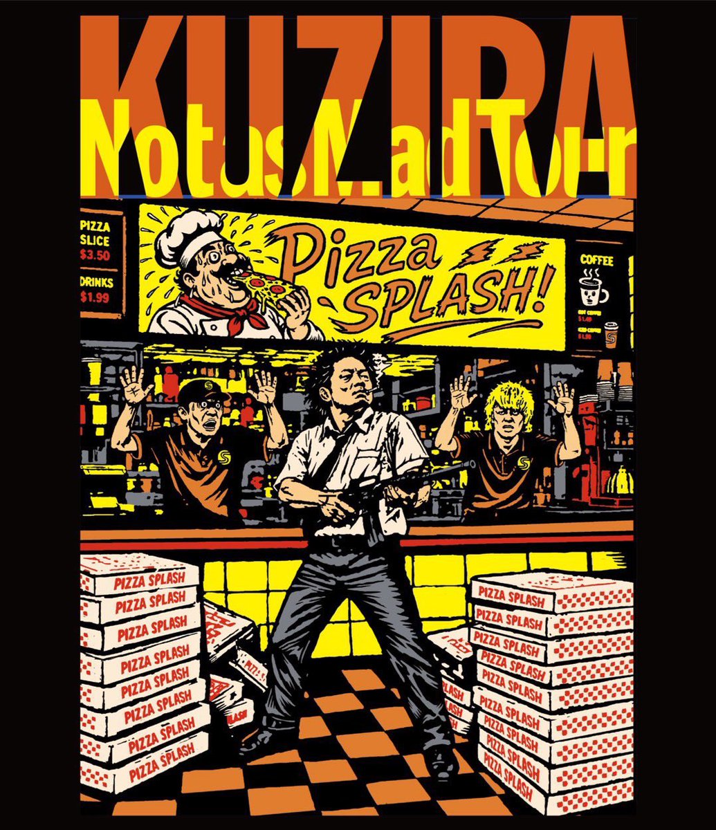 KUZIRAwkm's tweet photo. 【本日】

KUZIRA presents
"Not as Mad Tour"

9/25(金)
福岡CB

KUZIRA
Moethein

17:15/18:00
※KUZIRA物販は現金のみ https://t.co/GAsjC48H9b