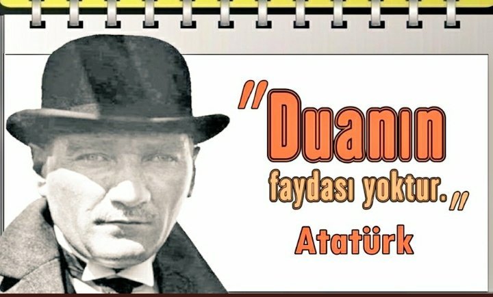 coldekutupaysi's tweet photo. Bütüüün bunları yapana
Kemalist sistem beni sevmeye saymaya zorluyor
Yetmedi Mevlüt okumaya zorluyor
Büyütemediğiniz Kemalizmi 
Cami Avlusuna bırakacaksınız
Bize de bunu büyütün diye zorlayacaksınız yok öyle yağma.

- Ümmeti Muhammedin (Hindistan Müslümanlarının)
Gönderdiği yardım paralarını zimmetine geçirip,
İşbankası sermayesi ve şahsi mevduatı olarak kullanan,
Sonrada malvarlığını CHP’ye ve İnönü’nün Çocuklarına miras bırakan O
- Savunduğu Tek dünya dini Deccaliyeti  KAMALİZM'e evirip
Yahudi Moiz KOHEN (Munis TEKİNALP) vasıtasıyla kurumsallaştırıp
Kendisine tapınılan yeni bir din ihdas eden  O
- Agop Martayan (DİLAÇAR) namıyla maruf Ermeniye,
Türk Dilini bozdurup 1400 yıllık İslami ve Tarihi bağları koparan yine O
Ne islamı bilen, Ne atatürk'ü tanıyan beyinsizler
23 Yılda 360 Put'u yıkan, RESULULLAH'ın (a.s) davasını asla anlamamıştır..
#5816SayılıKanunKaldırılsın