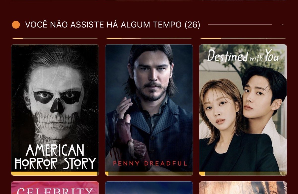 GabiKhs's tweet photo. @sofatimeapp poderia colocar as séries que acabaram de lançar automaticamente na lista “continuar assistindo”? American Horror Story estreou ontem e em vez de ir pro topo da lista, ficou na lista de séries “muito tempo sem assistir”. https://t.co/s9PV4heuRf