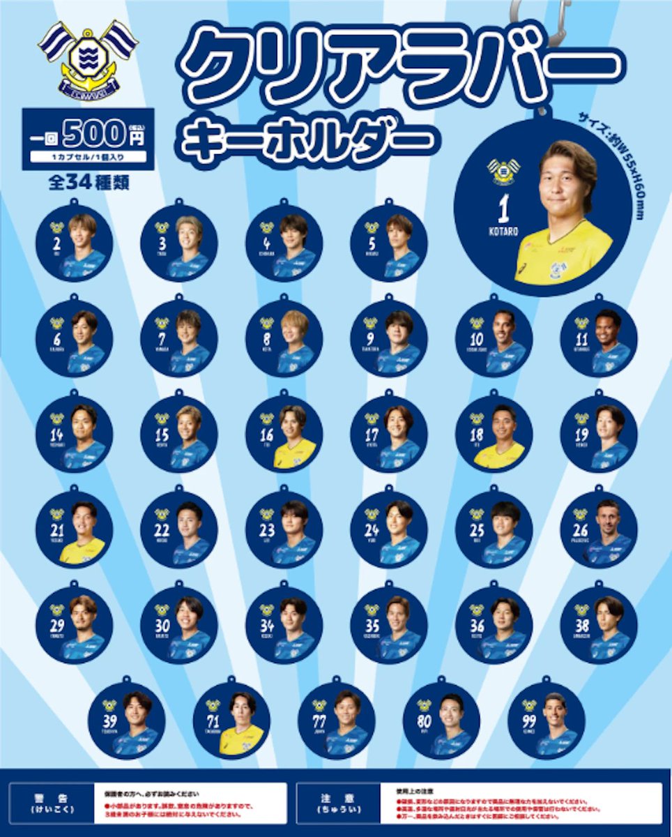mochicorunrun's tweet photo. 求)24番 竹内悠力選手

24番譲ってもいいよという方がいらっしゃったら、交換･買取させていただきますので、お声掛けくださいませ😊

 #FC今治biz https://t.co/0ZaYKEmtEH