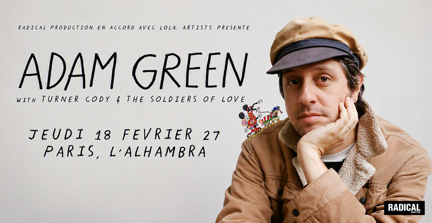 Pixbear's tweet photo. Billetterie ouverte ! Adam Green à l’Alhambra (Paris), c’est un peu comme croiser un personnage sorti d’un rêve étrange qui décide soudain de jouer vos chansons préférées.
Ne venez pas vous plaindre si c’est complet demain.
https://t.co/zG2HQ1J95i
@AverageCabbage @AlhambraParis https://t.co/iXk1YO4Gij
