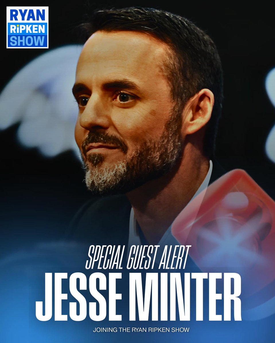 NicholleDelrh's tweet photo. Special guests on today’s Ryan Ripken Show: Ravens HC Jesse Minter, former Red Sox and Orioles star Fred Lynn, and former Commander Austin Ekeler. Watch live on YouTube, X, and Facebook. https://t.co/OyJf96LpGD