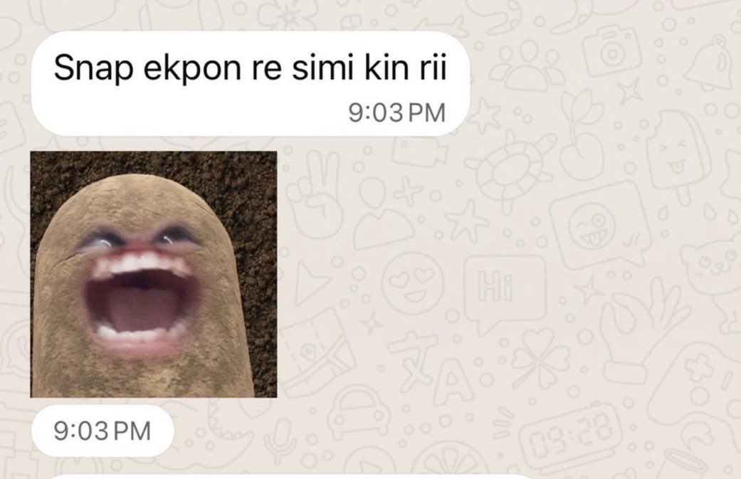 idontknowpls7's tweet photo. Me once Im comfortable with him: https://t.co/TjdprYAsIA