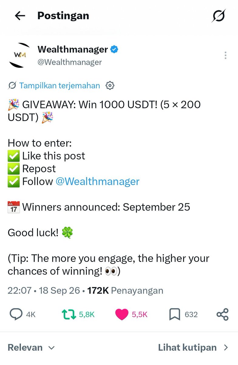 ArdyLovaa's tweet photo. @Wealthmanager Done all https://t.co/YLH7VeN5UD