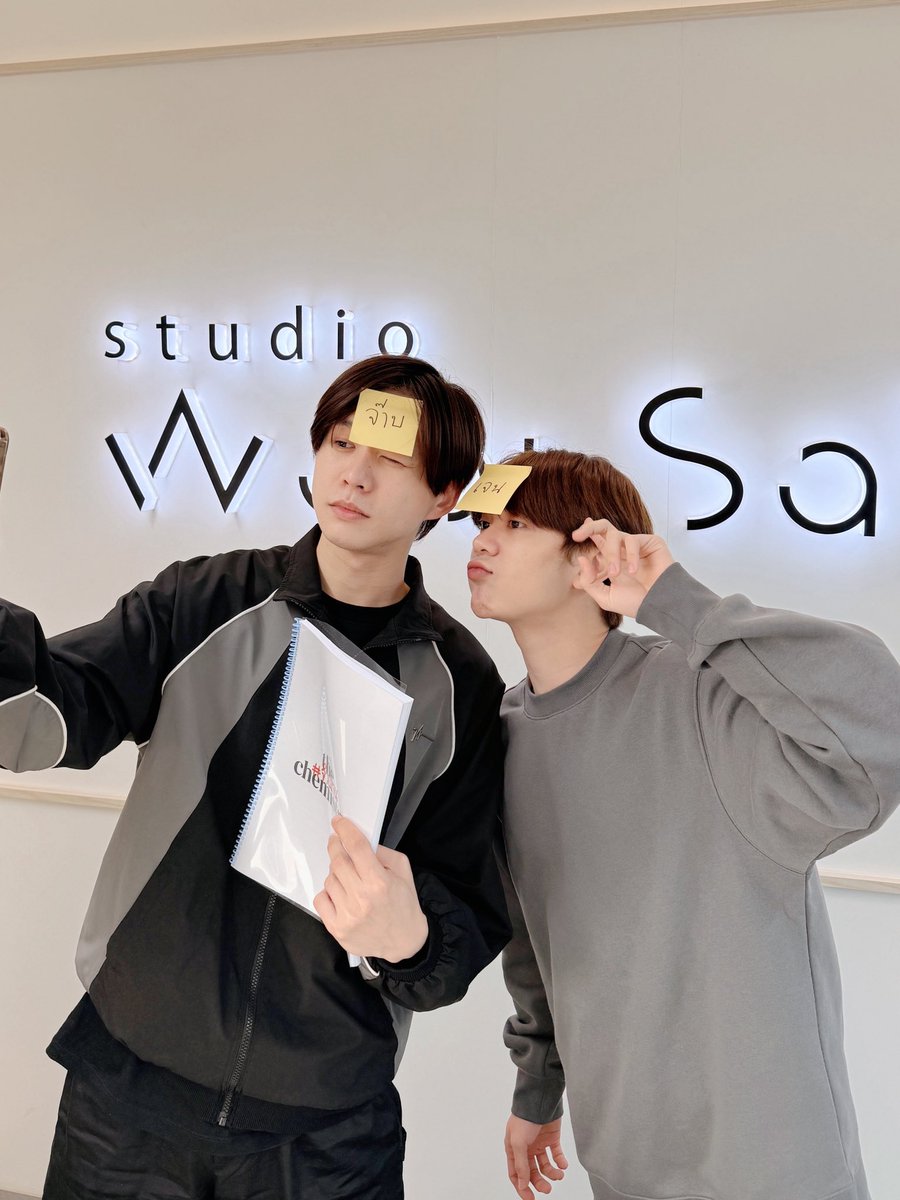 TheChemistryTH's tweet photo. 🎬The Chemistry | Weekly Dump💥

: Read Through ครับ

#TheChemistrySeries https://t.co/A204DUwtfF