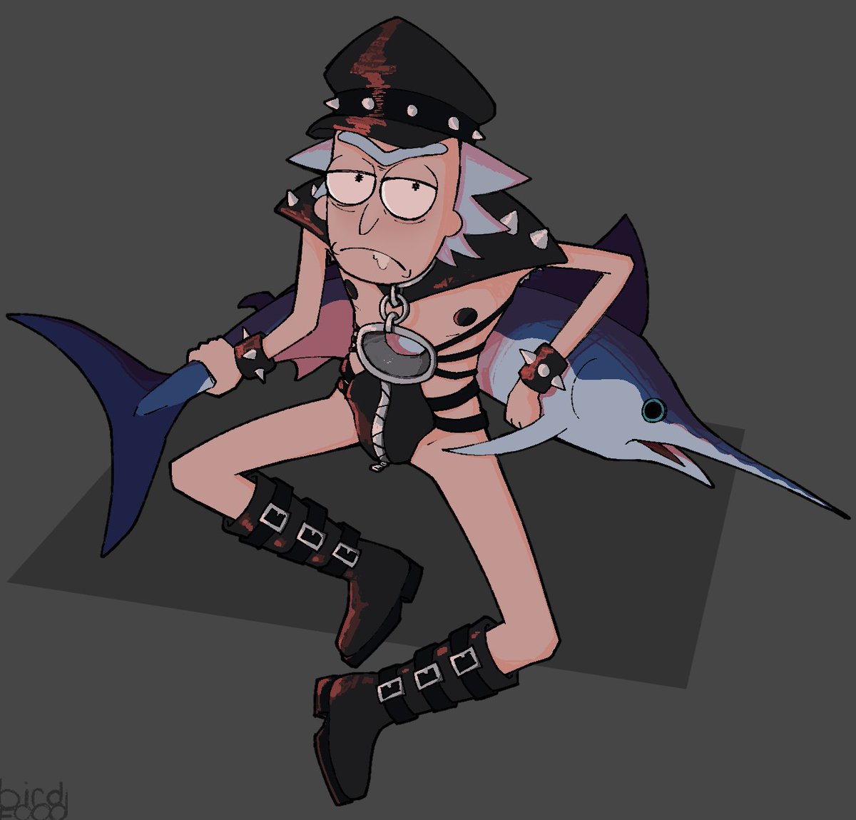 thisbebirdseed's tweet photo. i get the feeling that rick likes fish 
#ricksanchez #rickandmorty https://t.co/GdrlRS1Cf7