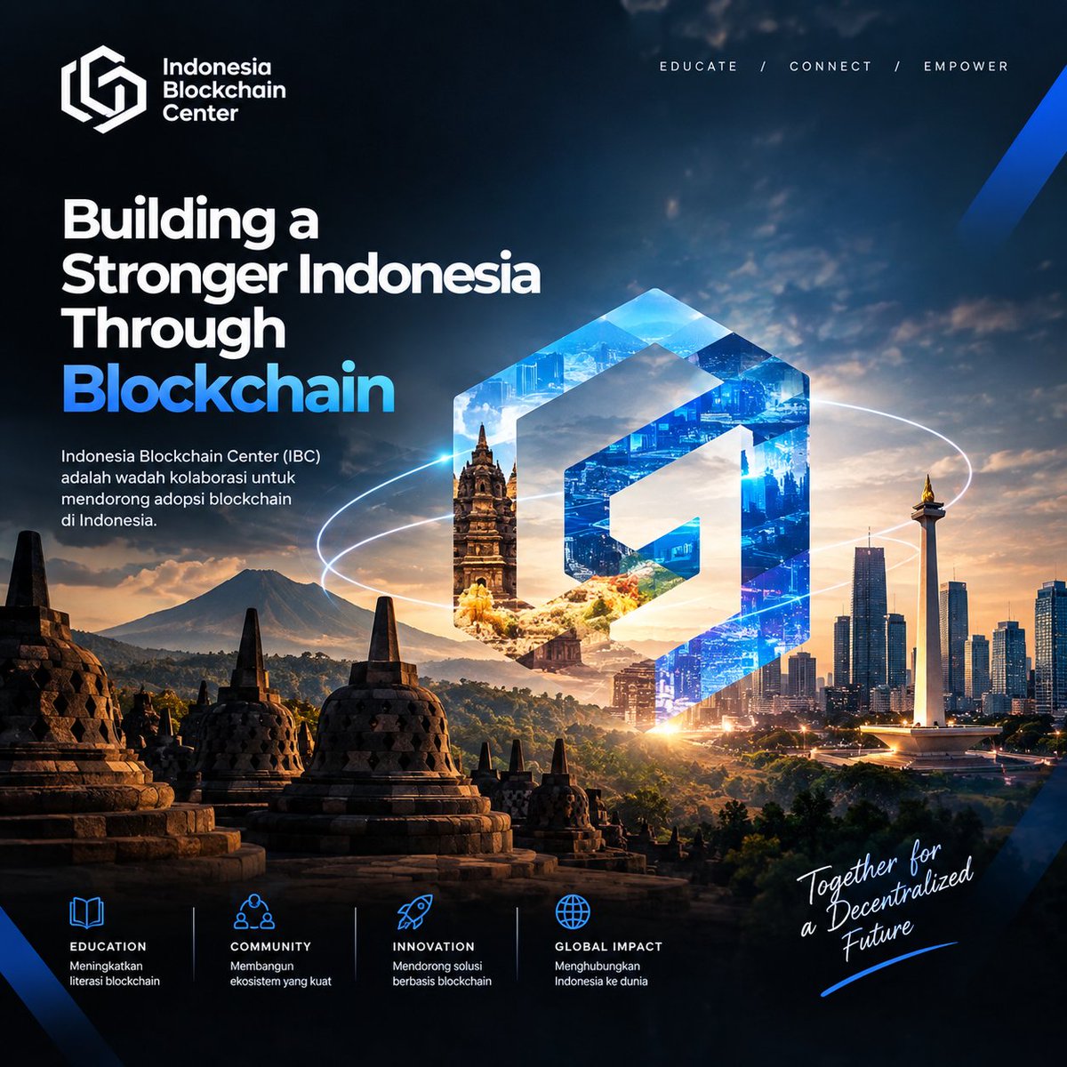IDNblockchain's tweet photo. building stronger indonesia through Blockchain https://t.co/0uhk3lUUcw