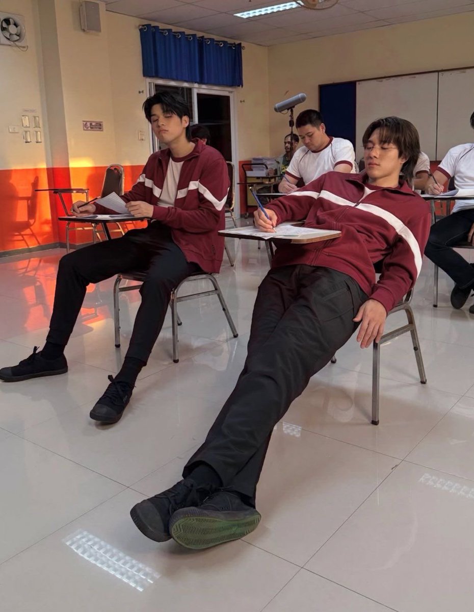 w0ngrawee's tweet photo. i hope skynani serves us the comedy series of the century with arrest and action, my dudes have served us enough angst and crying in high school frenemy and wu, it's time to live laugh and giggle now https://t.co/9bkNbWBodw