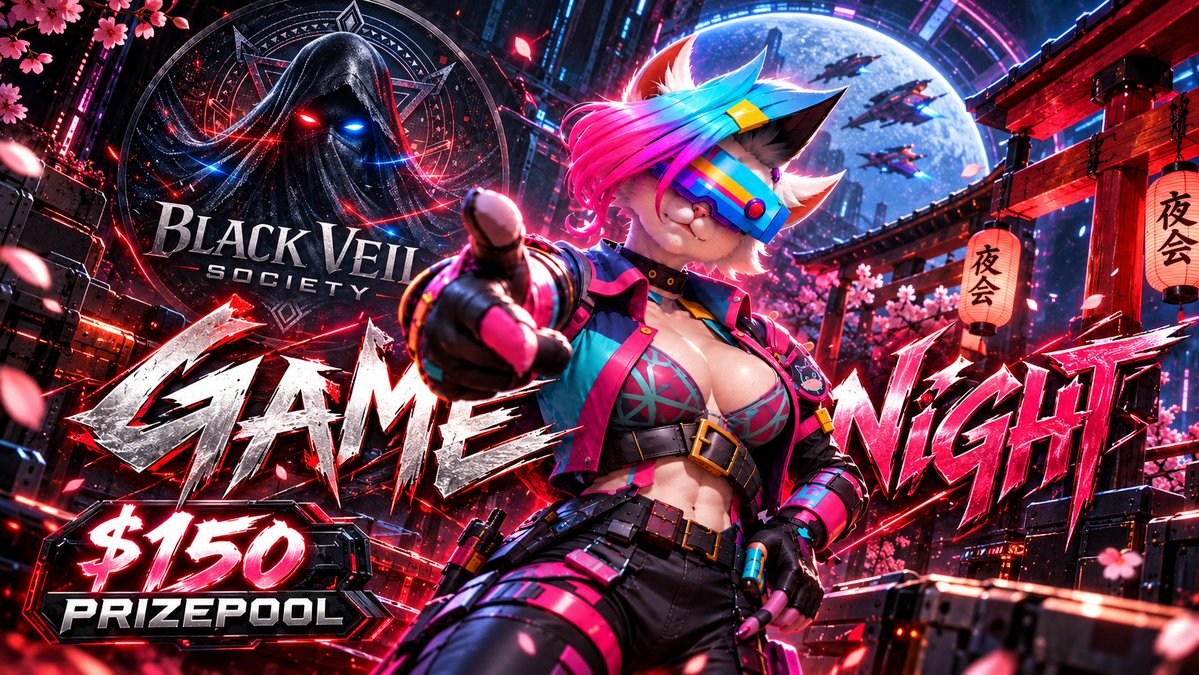 BlackVeil_ST's tweet photo. 🎉BlackVeilSociety × @playSIPHER  | Game Night 

We’re excited to collaborate with Sipher Odyssey for 2nd time and bring their game to BlackVeilSociety! 
        
🗓️9/26/2026
🕐12:00 PM UTC
🏆$150 in Prize pull

hop in to our Discord so you don't miss the event
DISCORD- https://t.co/AnwyeruNJo