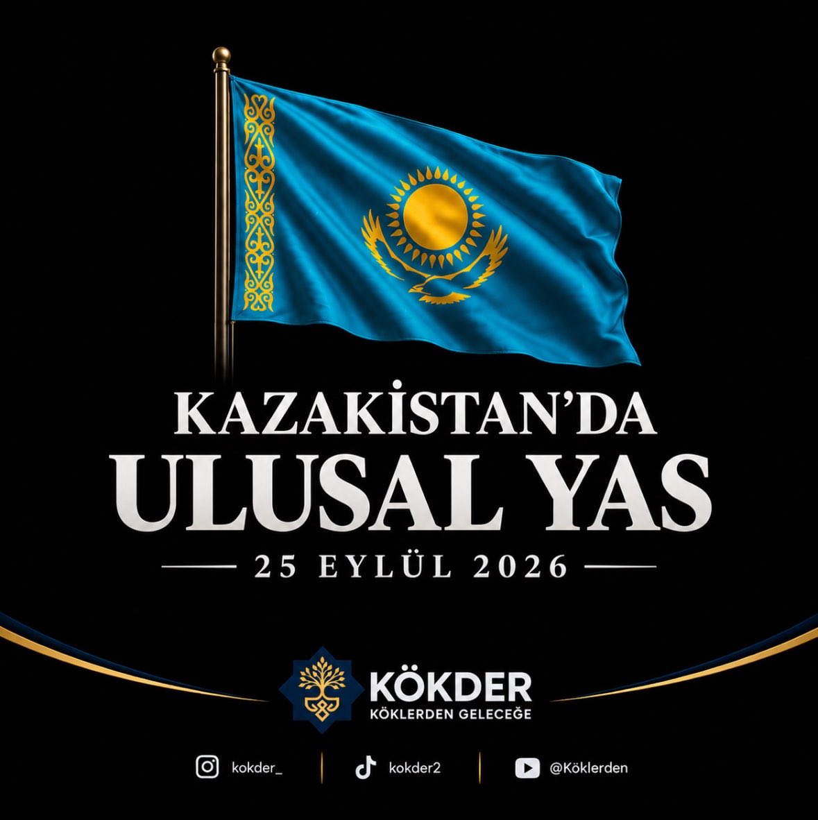 Kokder_'s tweet photo. Kazakistan’da Hazar Denizi’nde gerçekleştirilen deniz tatbikatı sırasında hayatını kaybeden Kazakistanlı askerlerin acısını derinden paylaşıyoruz.

25 Eylül’ün Ulusal Yas Günü ilan edildiği bugün; hayatını kaybeden askerlere Allah’tan rahmet, ailelerine ve kardeş Kazakistan halkına sabır ve başsağlığı diliyoruz.

Acınız acımızdır. 🇹🇷🤝🇰🇿

#Kazakistan #UlusalYas  #KardeşKazakistan #TürkDünyası