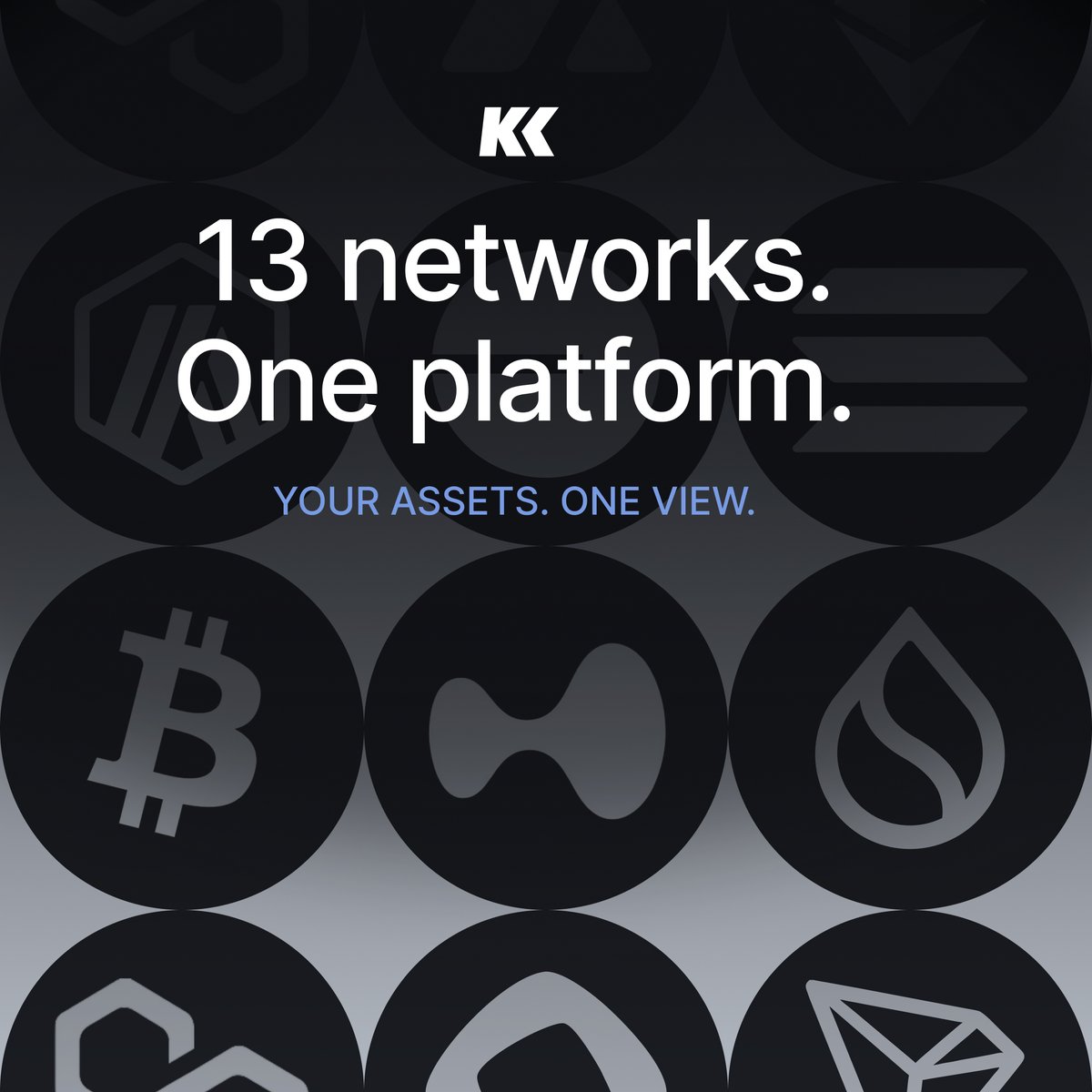 KriptoK's tweet photo. Thirteen networks usually means thirteen different places to manage your assets.

On KriptoK they sit behind one account, alongside @BNBCHAIN, @0xPolygon, @arbitrum, @base, @SuiNetwork, HyperEVM, @avax, @trondao, @RobinhoodApp Chain and @arc. 

Thirteen networks, one recovery phrase.