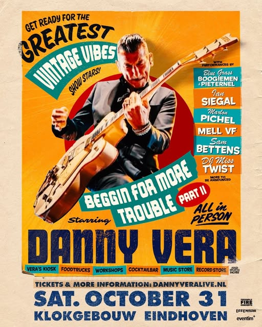 BGBoogiemen's tweet photo. Looking forward to our buddy @dannyveramusic's festival on October 31st, where we’ll play with Pieternel. For info and tickets, go to https://t.co/07rkKhbU50. Also looking forward to see @djmisstwist there, who happens to celebrate her birthday today. Many happy returns to her! https://t.co/JAIBN8F702