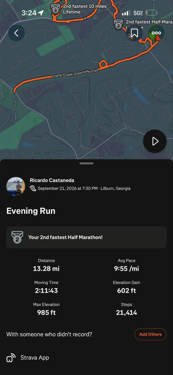 atlricardooo's tweet photo. 2 time half marathon runner.. 😔 https://t.co/dPeZ8e3bn5