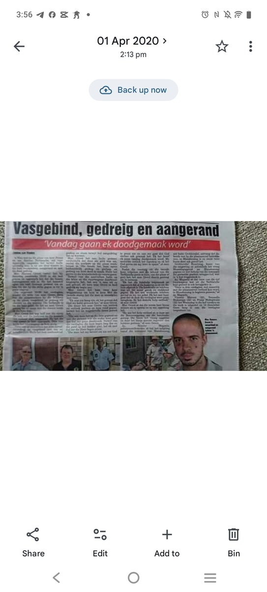Hannesgrove's tweet photo. So white Afrikaners are being persecuted because of their race, white farmers are being tortured and killed, I am one of the survivors. But the government still deny this truth #farmattacks #sa #anc #persecution #afrikaner https://t.co/sO1EU147Tg