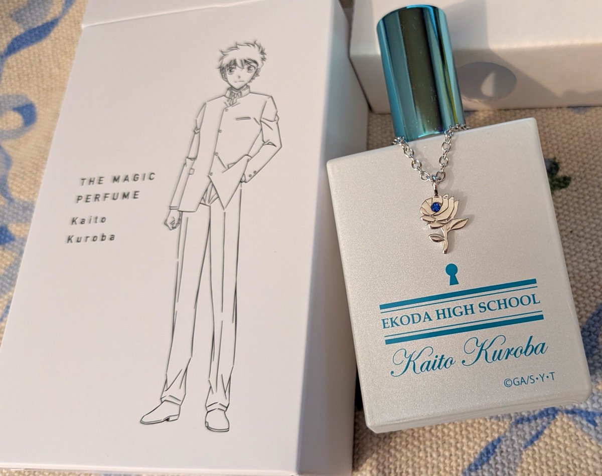 nuru1915's tweet photo. そういえばEKODA HIGH SCHOOLの黒羽快斗君の香水届きました！いい香り✨ https://t.co/aqmbnlCupa