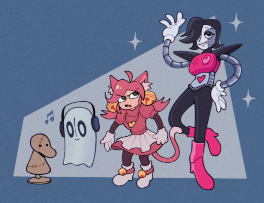Johnnyhhh246's tweet photo. ghosts👻

I’ve drawn many other things in the past
#undertale 
#napstablook #mettaton #madmewmew https://t.co/4GJW4gjsJe