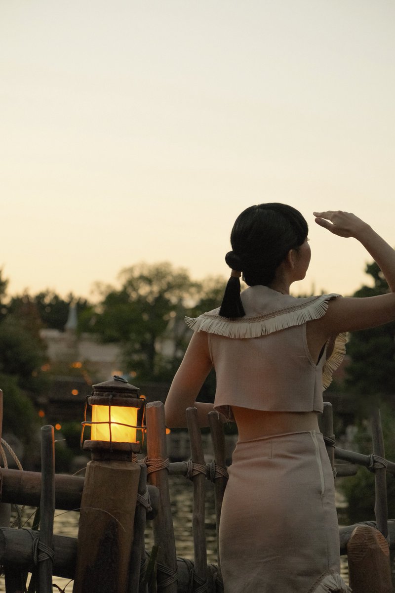 shika_____san's tweet photo. ⚠︎︎仮装

今日はどこまで行っちゃったのかしら

ポカホンタス🍂 ／ ナコマ 
#Dハロ仮装  #Dハロ仮装2025 https://t.co/u6RrjkZF9C
