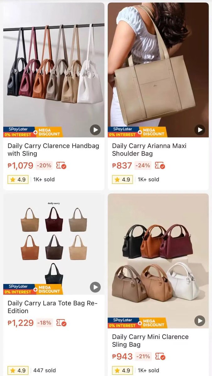 alluraxxsss's tweet photo. THE “MUKHANG MAHAL PERO LOCAL” BAG FINDS 😭🇵🇭✨

No offense sa Charles &amp; Keith and Coach, pero our local brands are coming for the bag girlies. 😂👜 https://t.co/KRlH5Zp6rE