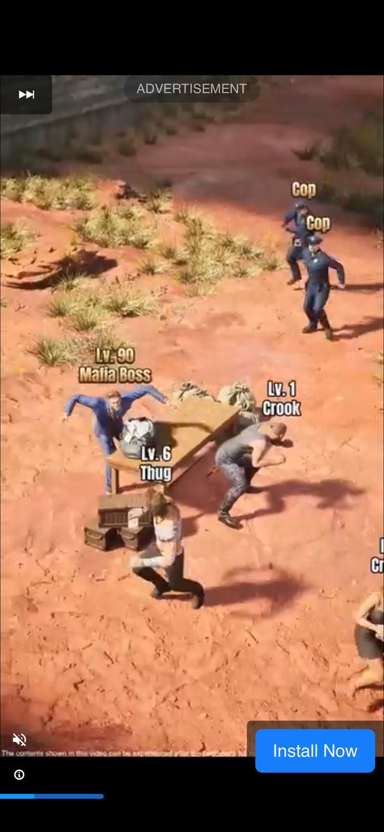 morsecodeblinks's tweet photo. i was literally trying to redo my charging island and i got a random ad about a mafia boss giving the crook a big ass and the same crook shitting out a gun 😭 https://t.co/LHas3JamiM