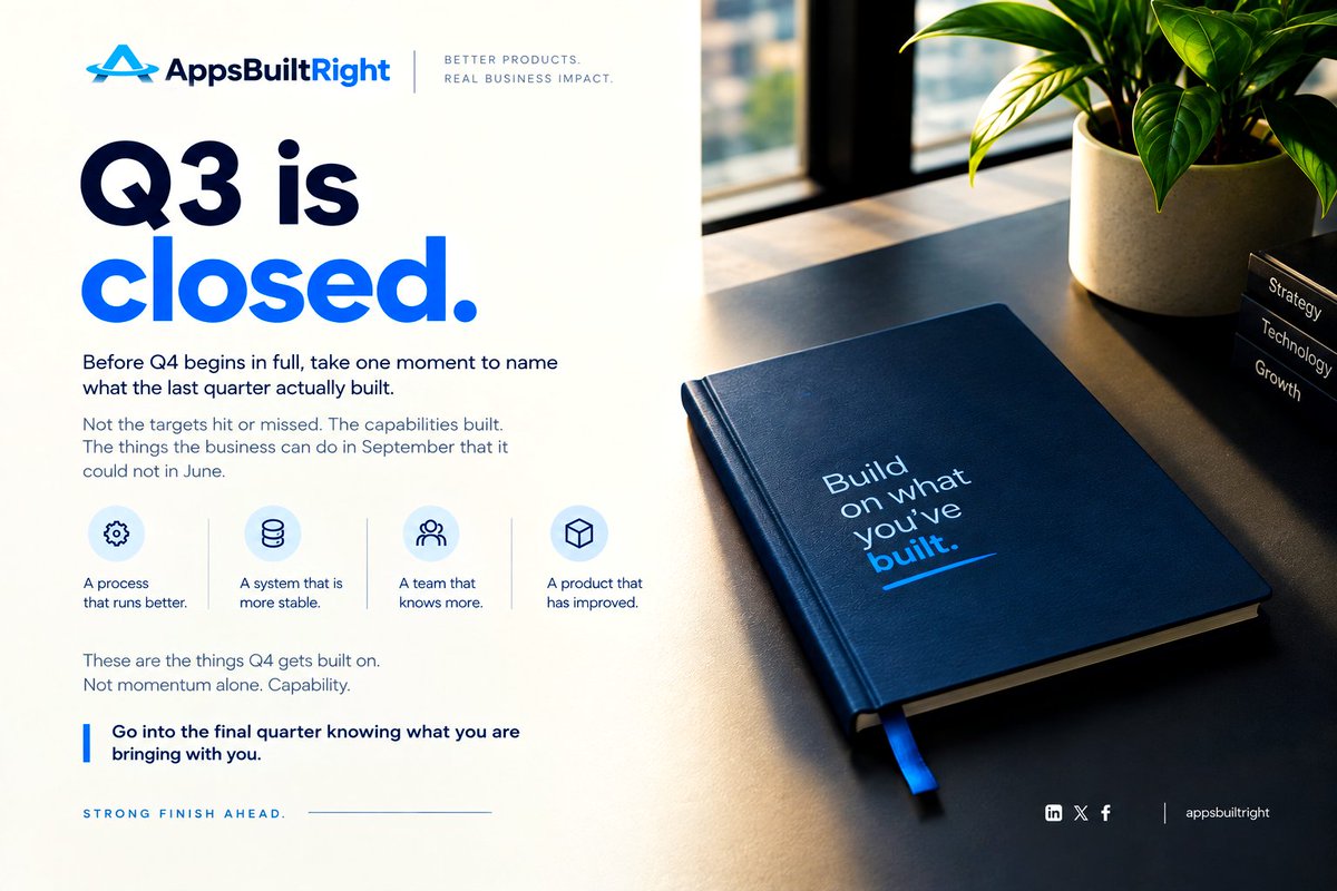 AppsBuiltRight tweet picture