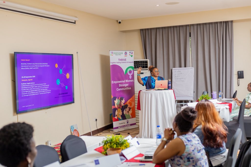 AAssimwe's tweet photo. Violence against women living with HIV is not a single-issue problem. Gender inequality, stigma, HIV-related discrimination and unequal power intersect to shape womenโs exposure to harm. In Eastern Africa, ending VAWG requires collective feminist action. #EndVAWG #NameItToEndIt https://t.co/mn7aJnJQsw