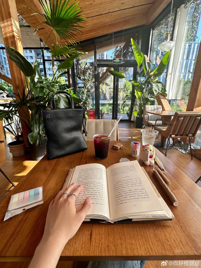 judahharry89155's tweet photo. Just sipping iced latte and flipping through my favorite novel on a sunny afternoon  The best kind of lazy vibe ever!， https://t.co/JEoobWT7rg