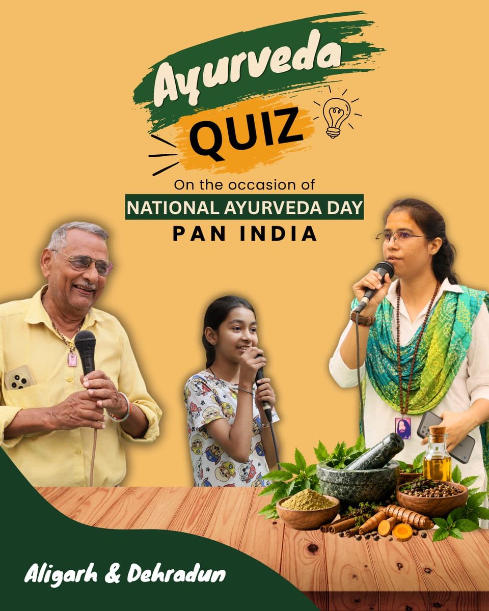 djjsaarogya's tweet photo. Ayurveda inspires mindful living! 

On Ayurveda Day, DJJS Aarogya in Aligarh &amp; Dehradun encouraged hundreds to embrace simple wellness practices for a healthier, more balanced life. 

#AyurvedaDay #ayurveda #healthylifestyle #DJJSAarogya #djjsworld https://t.co/QNH9Lo3uxf