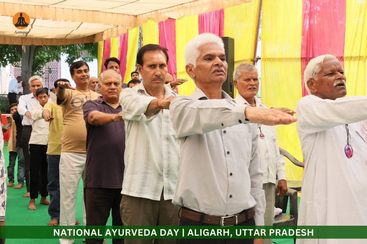 djjsaarogya's tweet photo. Ayurveda inspires mindful living! 

On Ayurveda Day, DJJS Aarogya in Aligarh &amp; Dehradun encouraged hundreds to embrace simple wellness practices for a healthier, more balanced life. 

#AyurvedaDay #ayurveda #healthylifestyle #DJJSAarogya #djjsworld https://t.co/QNH9Lo3uxf
