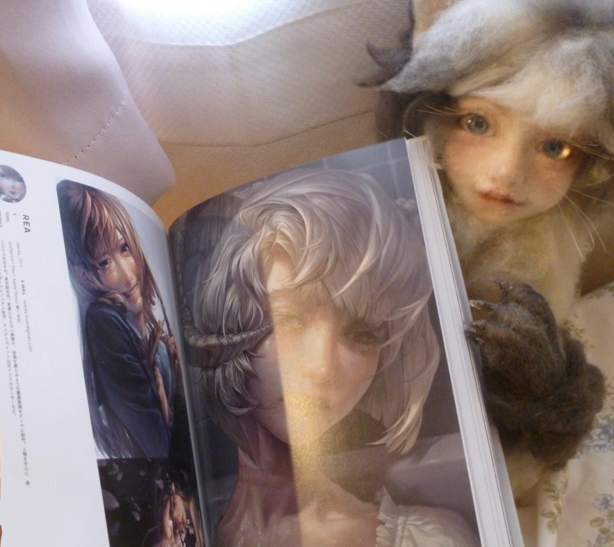 rearea_7777's tweet photo. KADOKAWAさまより出版される、
『VISIONS 2027 ILLUSTRATORS BOOK』に掲載していただいております‼︎

明日9/26（土）発売です(ෆ˙ᵕ˙ෆ)
どうぞよろしくお願いいたします！

#VISIONS2027 https://t.co/Njh6i2SFGE