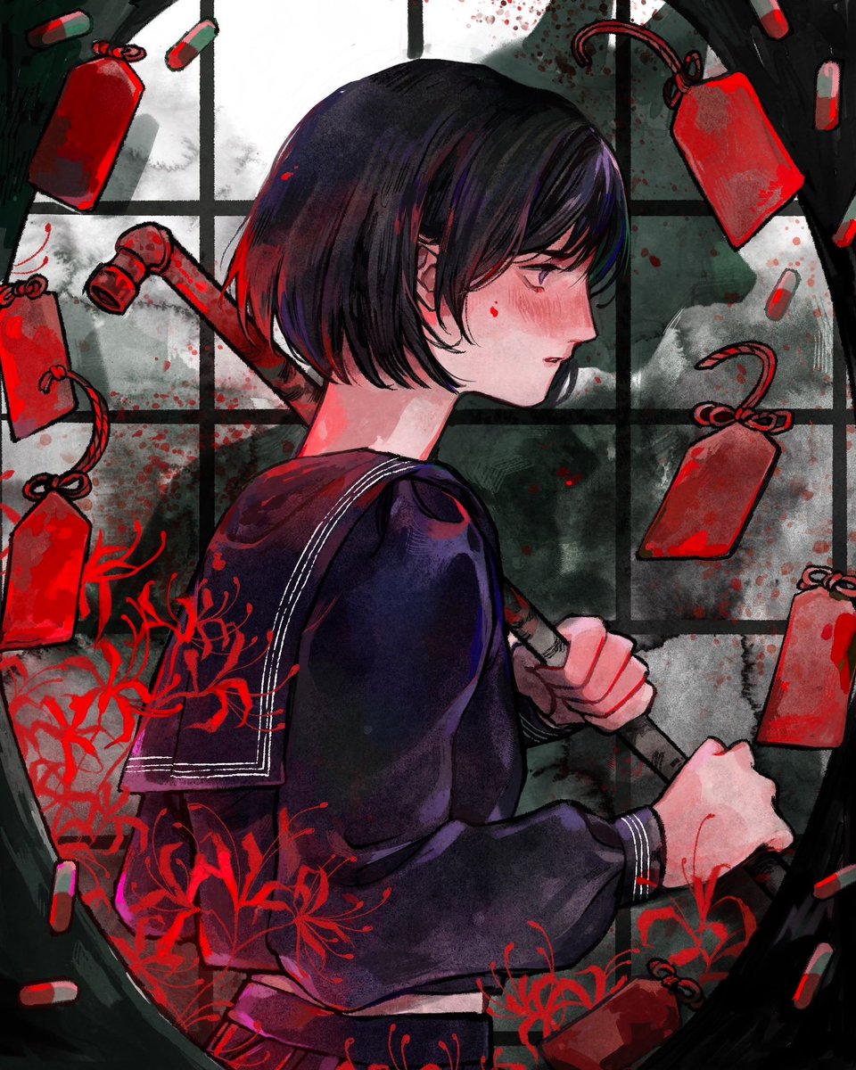 seagreenlaurin's tweet photo. [ Silent Hill f ] https://t.co/1LWW74Qthy