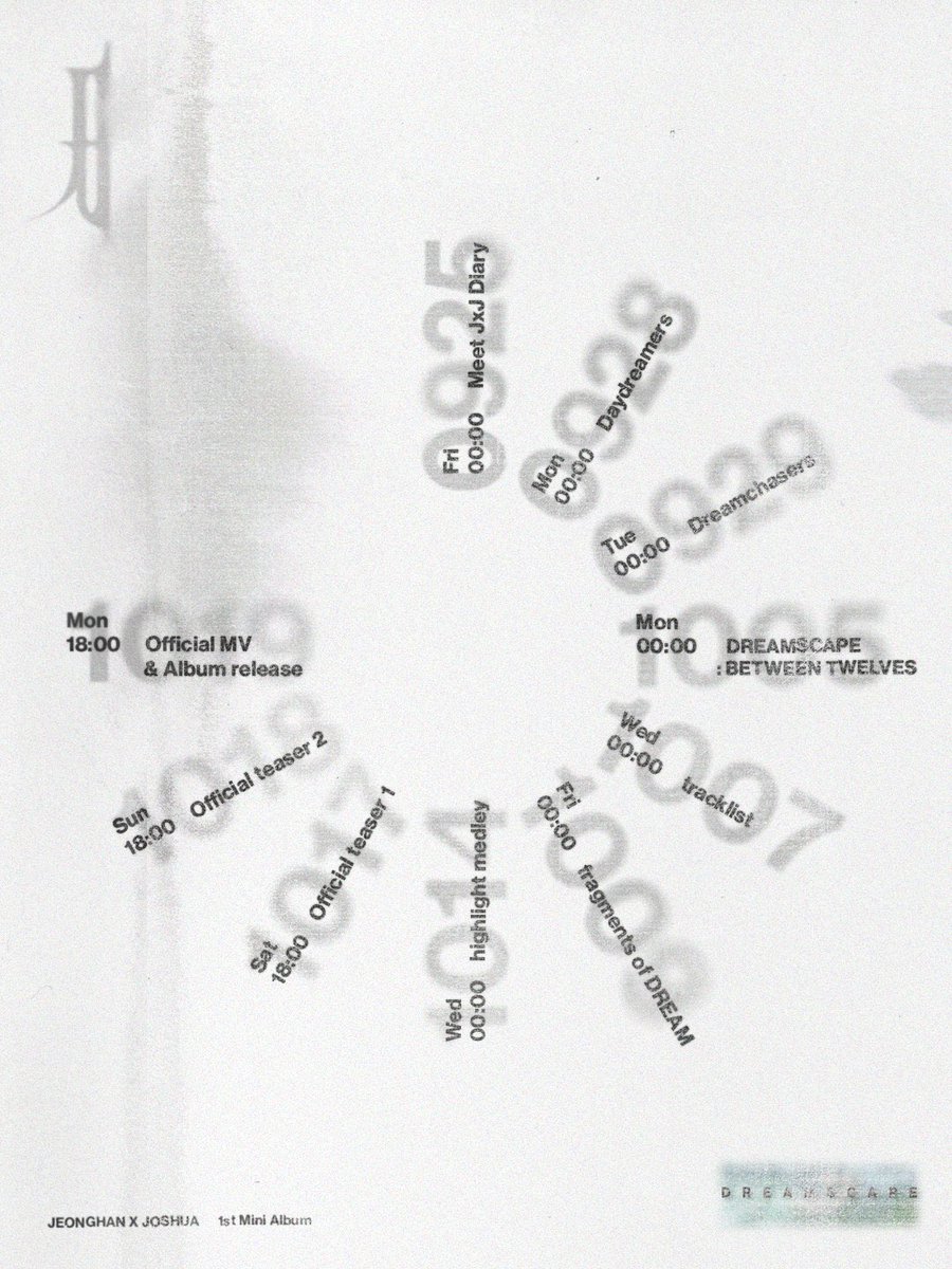 jihanhour's tweet photo. Friendly reminder that the DREAMSCAPE tracklist will be revealed on 10/07 😊

Please don’t spread or engage with leaked/unverified tracklists. Let’s wait for the official post from @pledis_17 and enjoy the comeback contents one step at a time 💚

#JxJ #정한X조슈아 #DREAMSCAPE
#JEONGHAN #정한
#JOSHUA #조슈아