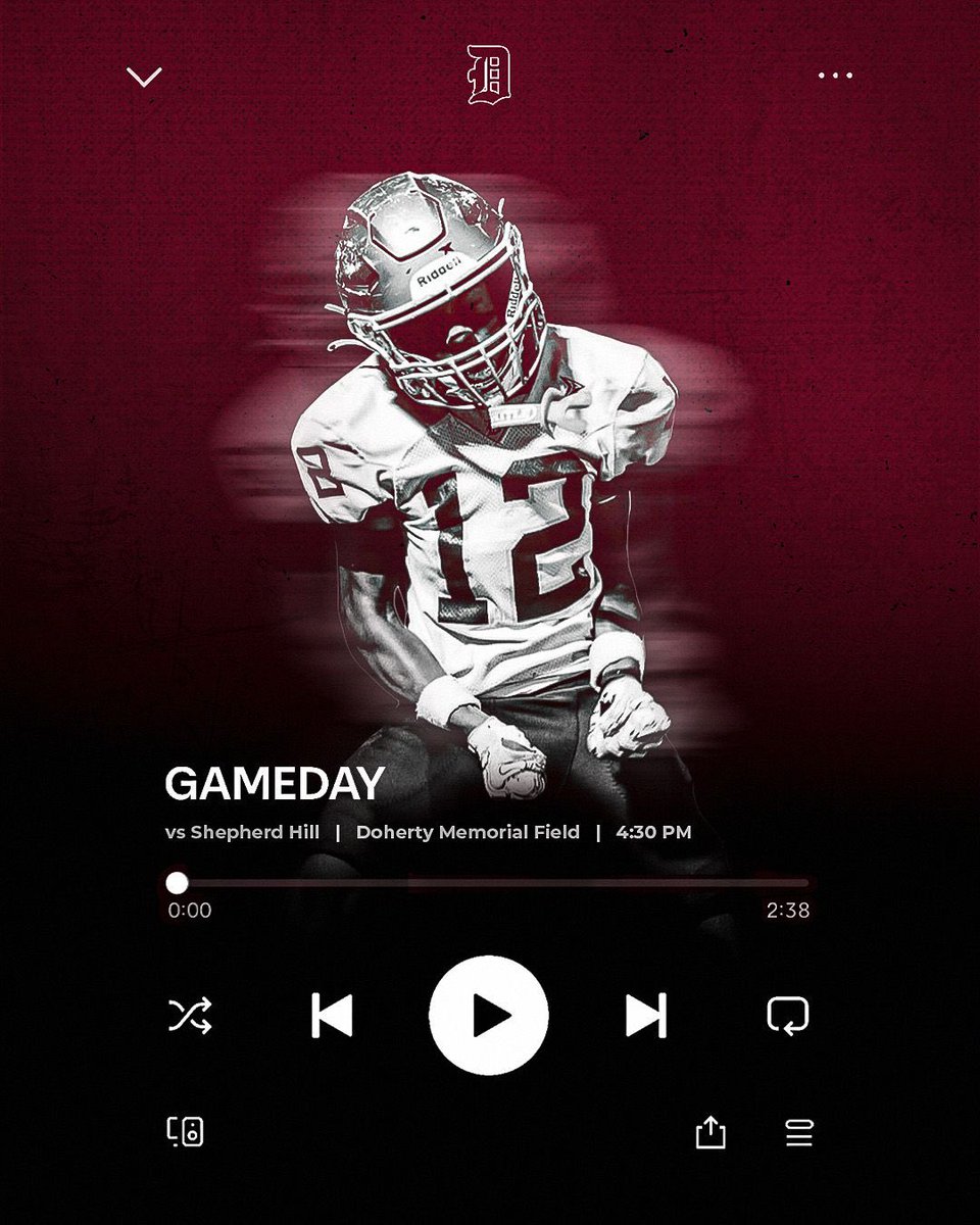 DohertyFootball's tweet photo. Happy Homecoming Highlanders! 🏴‍☠️

🆚 Shepherd Hill 
📍 Doherty Memorial Highschool 
⏰ 4:30 
👔 🟡🔴🔴 

#HARDWORK #TRADITION #PRIDE 

#DHIGH☠️ https://t.co/Fgs8u00xBo