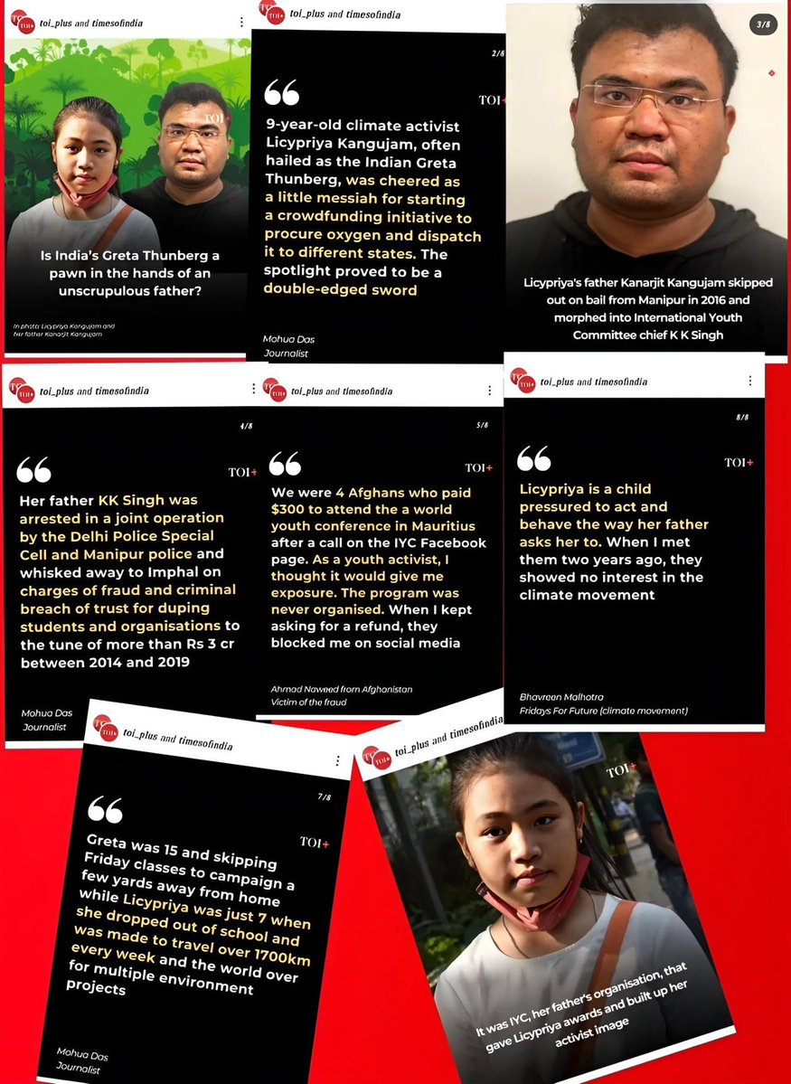 JShakurB's tweet photo. 🚨"Licypriya Foundation" Hospital Scam EXPOSED⚡️

An FIR has been lodged against Manipur's Notorious Con-man Kangujam Karnajit Singh, father of "Climate Activist" @LicypriyaK for wrongful confinement & financial extortion, among others.

The victim accused KK singh of luring Manipuri Patients with false "100% cashless" treatments & inpatient stay in Hi-Tech Medical College & Hospital, Bhubaneswar. Relying on the assurances he travelled from Manipur to Odisha but they kept him admitted for 15 days with NO TREATMENT at all & when the victim demanded to leave, the hospital illegally detained him & forced him to pay a private bill.

▪︎● Licypriya Foundation (in partnership with the same Hi-Tech Medical College & Hospital, Bhubaneswar) has publicly & repeatedly announced 100% free scholarships & partial free scholarships under the name "Licypriya Fellowship" for Manipur students covering admission & tuition for allied medical courses at the Bhubaneswar campus. Students were told they would not pay a single rupee in college fees until course completion (only mess & personal expenses).

🚨 But emerging reports from Manipur indicate that several students who went to Hi-Tech Bhubaneswar under the Scholarship programme, as well as other patients who were lured with the false assurances of Free Treatment, have left the institution & are considering or preparing additional formal complaints against Licypriya Foundation, her serial fraudster father & Hi-Tech Medical College & Hospital, Bhubaneswar itself.

▪︎● Licypriya Kangujam's father KK Singh s a history sheeter:
He was arrested in 2015  in Manipur on charges including fraud, assault, criminal breach of trust & related offences for duping Indian & foreign dignitaries in the name of UNESCO. He was declared an absconder/Fugitive by a Manipur court in 2016 after fleeing an interim bail.

▪︎● He was rearrested in May 2021 in Delhi on charges of forgery, cheating & related offences stemming from complaints (including from Foreign & Indian students) about collecting fees or funds for purported international youth conferences, summits & exchange programmes under entities like the International Youth Committee that allegedly did not materialise as promised.
He had previously faced similar allegations of using UN or UNESCO-like branding & collecting funds under false pretences.

@MadhishParikh @BefittingFacts
@makesyoucakes @NewsMatrixIND @theskindoctor13 @MeghUpdates 
@IndicMatrix @OpIndia_com @AskAnshul @anandmahindra @UnSubtleDesi @MumbaichaDon @rahulkanwal @sardesairajdeep @Arunchauhanhere @Dig_raw21  @TacticalKafir @RShivshankar @rishibagree @VladAdiReturns @madhukishwar @mrsinha 
@KreatelyMedia @JoseRamosHorta1 @UNEP @UNICEF @WHOTLS @UNTimorLeste @UNDPTimorLeste @UNICEFTL @TanushreePande @hindupost @HinduITCell @hinduphobia_tr 
@RituRathaur @TeamHinduUnited
@amitmalviya @ImHydro45 @HinduVoice_in
