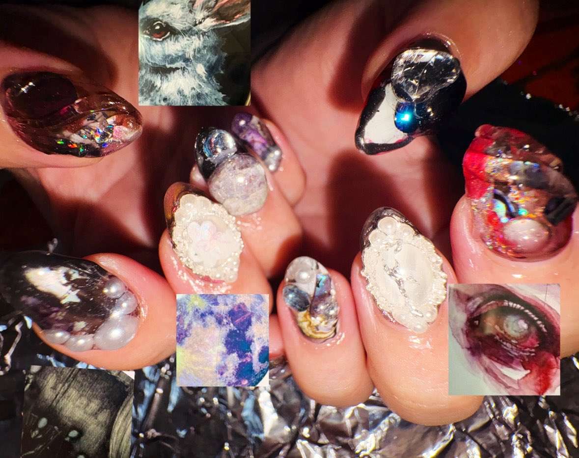nen_nail's tweet photo. 👁️👁️👁️𝐈𝐧𝐬𝐩𝐢𝐫𝐚𝐭𝐢𝐨𝐧👁️👁️👁️

꧁  ꧂ご予約受付中꧁  ꧂
https://t.co/PC1Fs9u0yL

担当:ちねん

 #念ネイル https://t.co/Ung3LoZNZ0